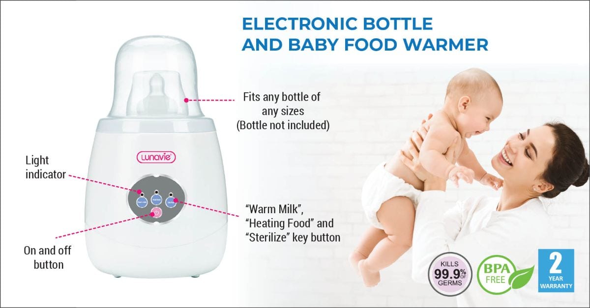 Electronic Bottle and Baby Food Warmer