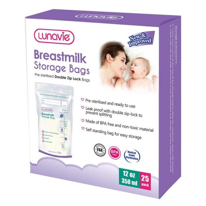 breast milk storage bag 12oz